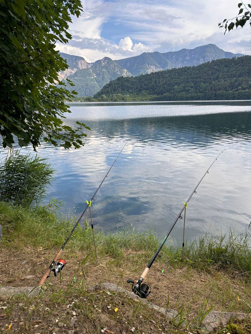 Lago di Lévico angeln